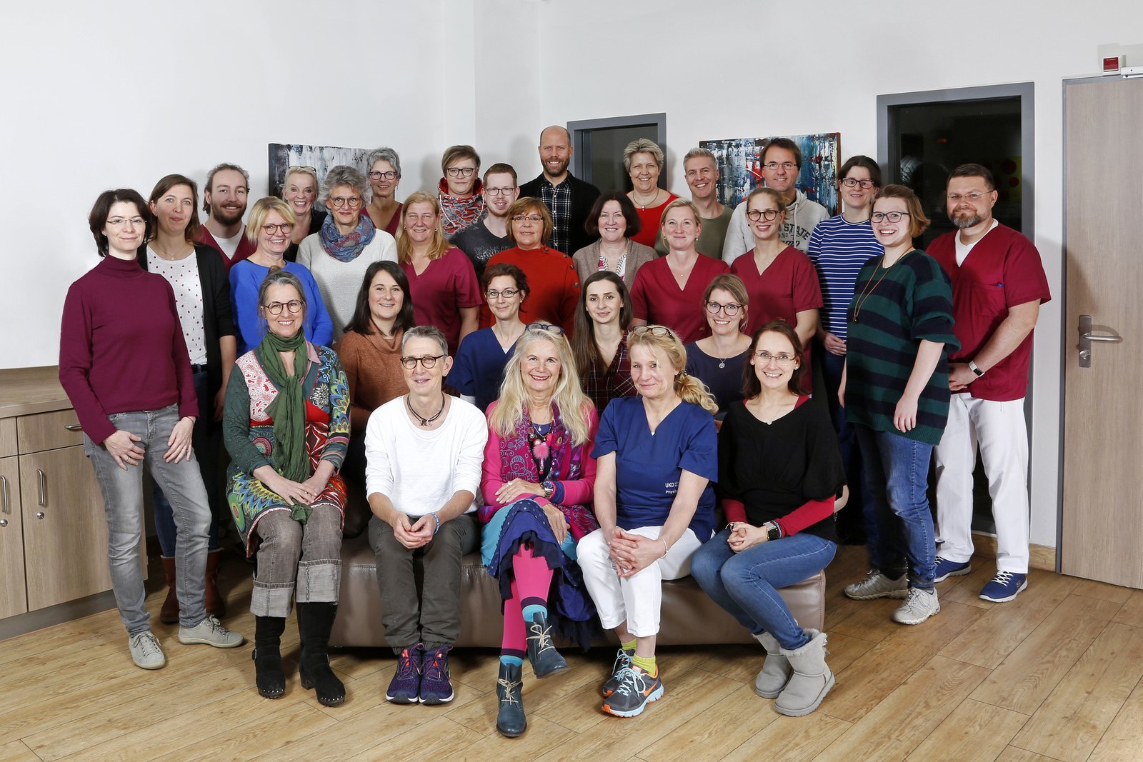 Das Team der Palliativstation am Universitätsklinikum Düsseldorf